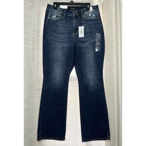 NWT Judy Blue Jeans Slim Bootcut High Rise Dark Wash Denim Stretch Women's 16W